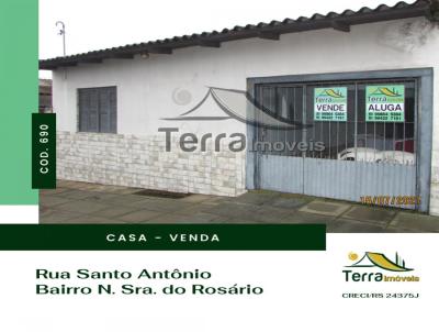 Casa para Venda, em Rio Pardo, bairro Nossa Senhora do Rosário, 3 dormitórios, 1 banheiro, 2 vagas