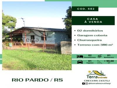 Casa para Venda, em Rio Pardo, bairro Jardim Boa Vista, 2 dormitórios, 1 banheiro, 1 vaga