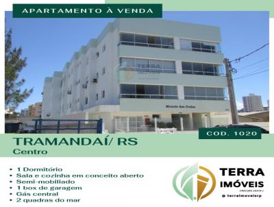 Imóveis na Praia para Venda, em Tramandaí, bairro Barra, 1 dormitório, 1 banheiro, 1 vaga